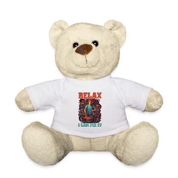 Relax I Can Fix It 18 - Teddy Bear - white - Front