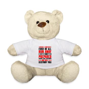 If I Say First Of All, Run Away 9 - Teddy - Weiß - Vorne