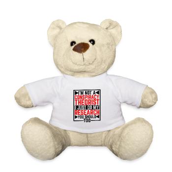 I'm Not A Conspiracy Theorist 5 - Teddy Bear - white - Front