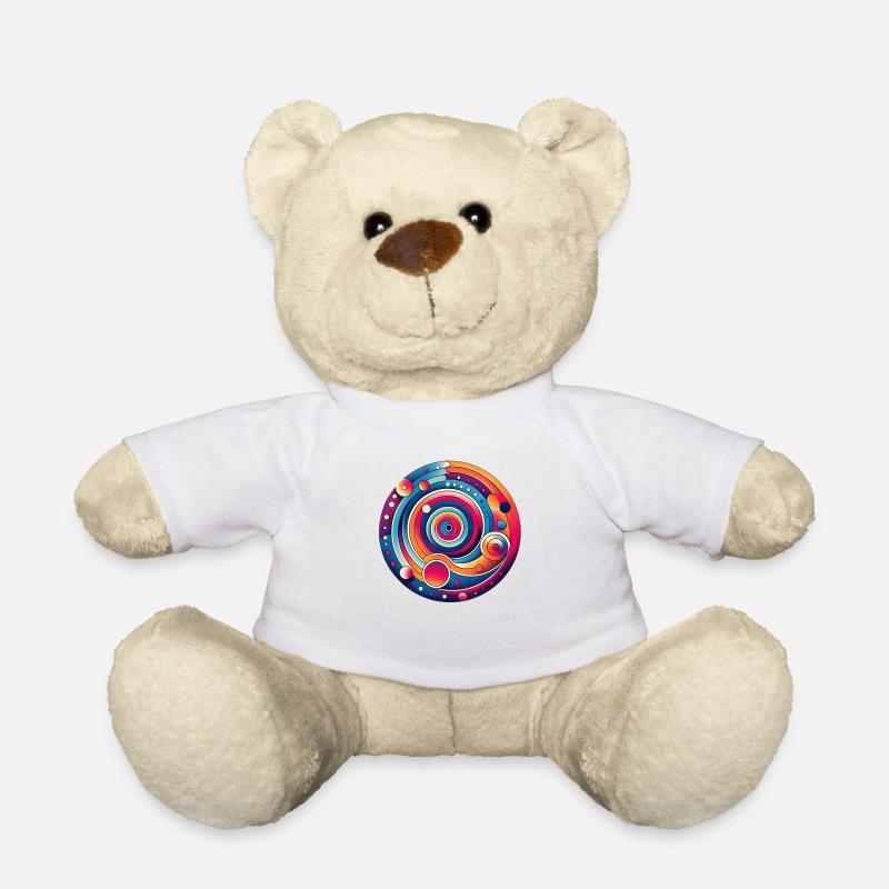 Psychedelic planet - Teddy - Weiß