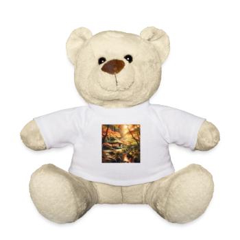 Japan Vintage Bach Garten Teehaus - Teddy - Weiß - Vorne
