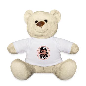 Relax I Can Fix It 12 - Teddy Bear - white - Front
