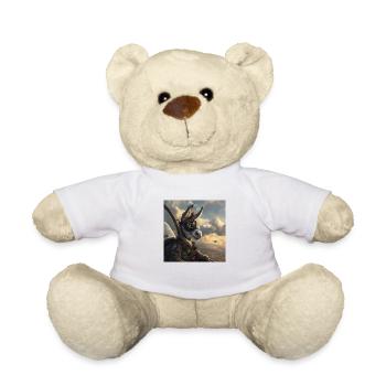 Donkey - Teddy Bear - white - Front