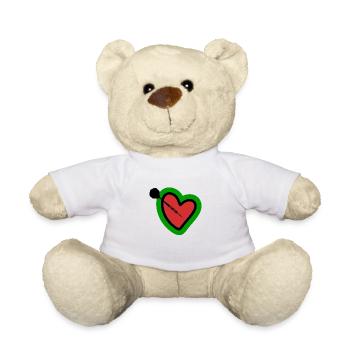 Fléchettes - Fléchettes - Joueurs de fléchettes - Cadeaux de fléchettes - Nounours - blanc - Devant