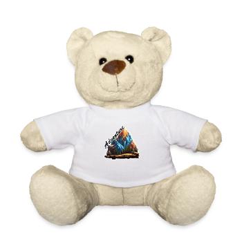 Adventure / Mountains / Peaks / Hiking / Tyrol - Teddy Bear - white - Front