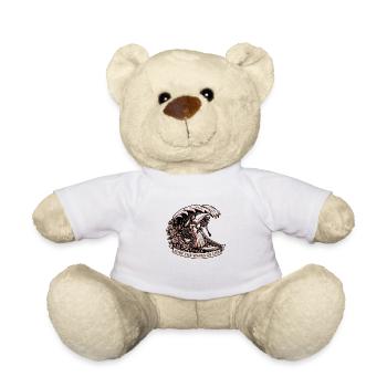 SURF THE WAVES OF LIFE - Nounours - blanc - Devant