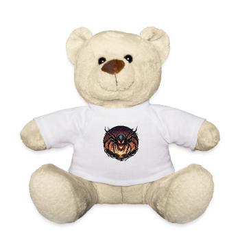 Araignée / Toile / Animal de compagnie / Reptile / Huit pattes - Nounours - blanc - Devant