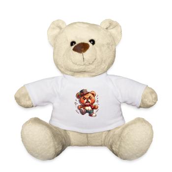 Angry Bear - Teddy - Weiß - Vorne