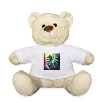 Monstera Leaf - Teddy - Weiß - Vorne