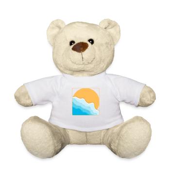 Beach - Teddy Bear - white - Front