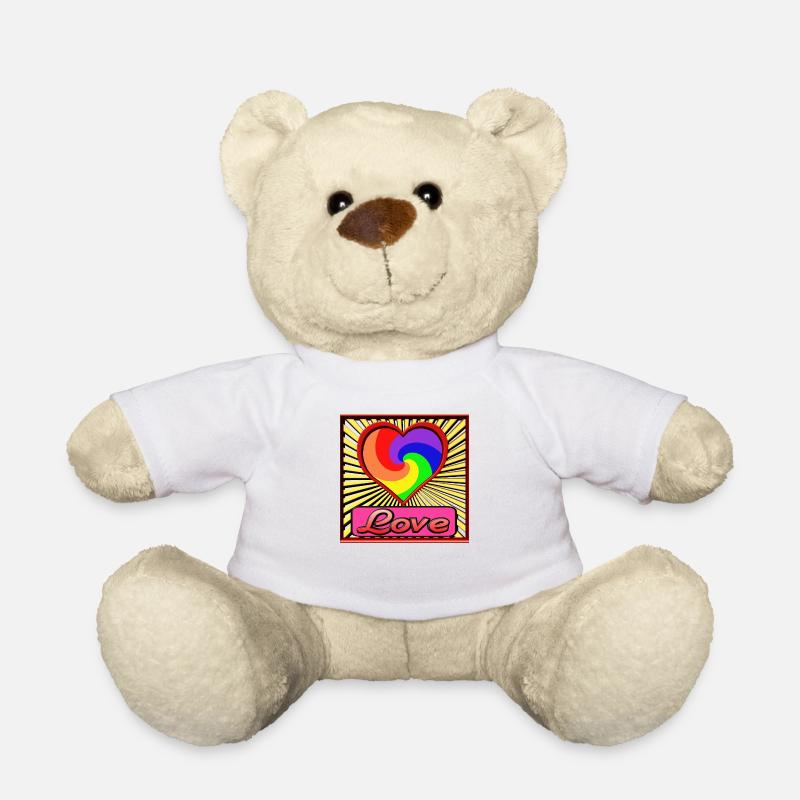 love - Teddy - Weiß