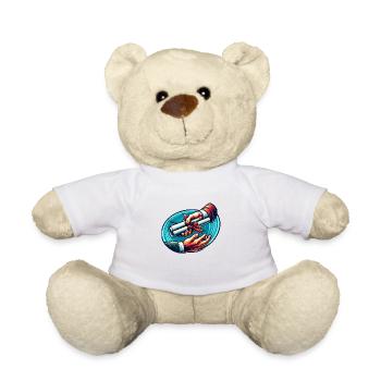 Abschluss - Teddy - Weiß - Vorne