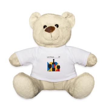 Bauhaus weinflasche wein glas - Teddy - Weiß - Vorne