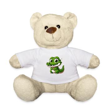 Crocodile - Nounours - blanc - Devant