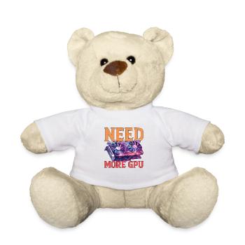 Besoin de plus de GPU 9 - Nounours - blanc - Devant