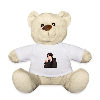Boy - peace, Signe de Paix Garçon - Nounours - blanc - Devant