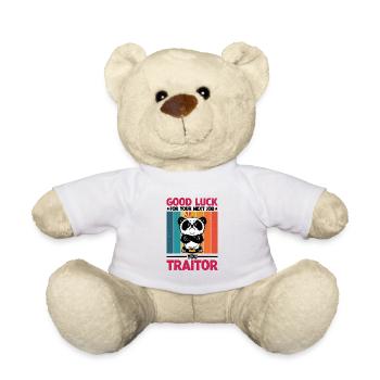 Bonne chance pour votre prochain emploi You Traitor 2 - Nounours - blanc - Devant