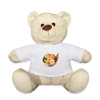 Ramen Bowl - Japanischer Geschmack - Teddy - Weiß - Vorne