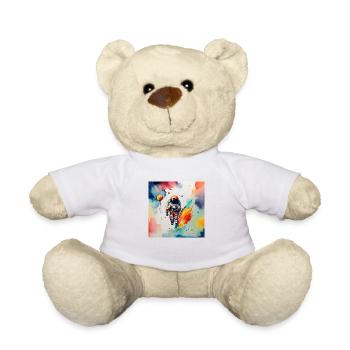 Astronaute - Nounours - blanc - Devant