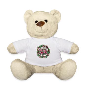 Der Mensch ist beides - Teddy - Weiß - Vorne