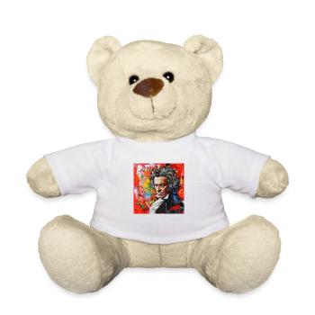 Beethoven n°4 - Nounours - blanc - Devant