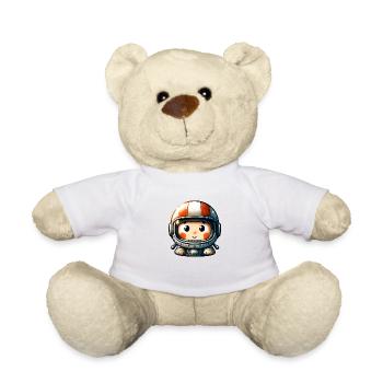 Bébé Astronaute - Exploration Ludique - Nounours - blanc - Devant