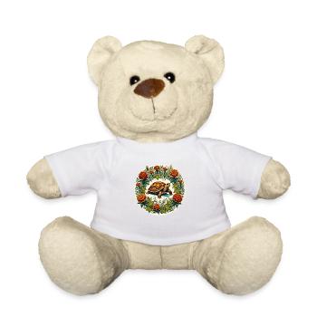 Tortue-boîte - Nounours - blanc - Devant