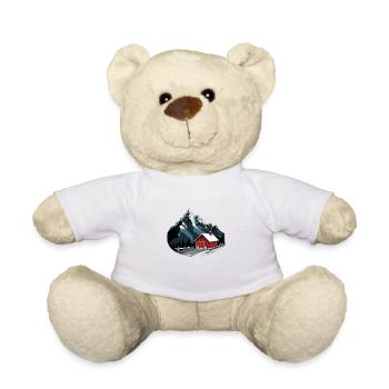 Schweizer Berge - Teddy - Weiß - Vorne