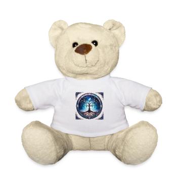 Baum des Lebens am Ozean - Teddy - Weiß - Vorne