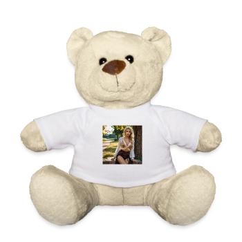 Fille folk - Nounours - blanc - Devant