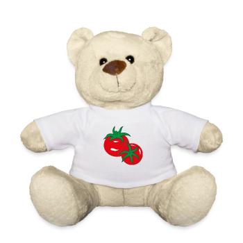 Rote frische Tomaten - Teddy - Weiß - Vorne