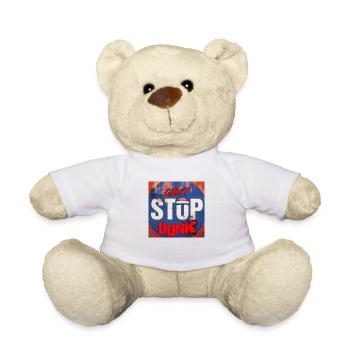 CAN'T STOP DUNK - Teddy Bear - white - Front