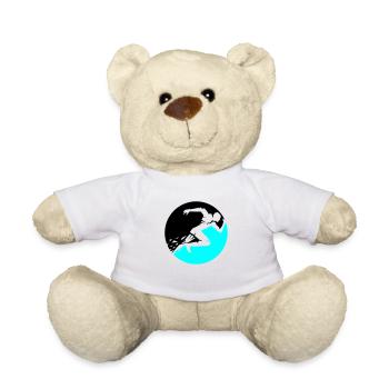 Runner - Teddy Bear - white - Front