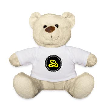 Snake 02 - Teddy Bear - white - Front
