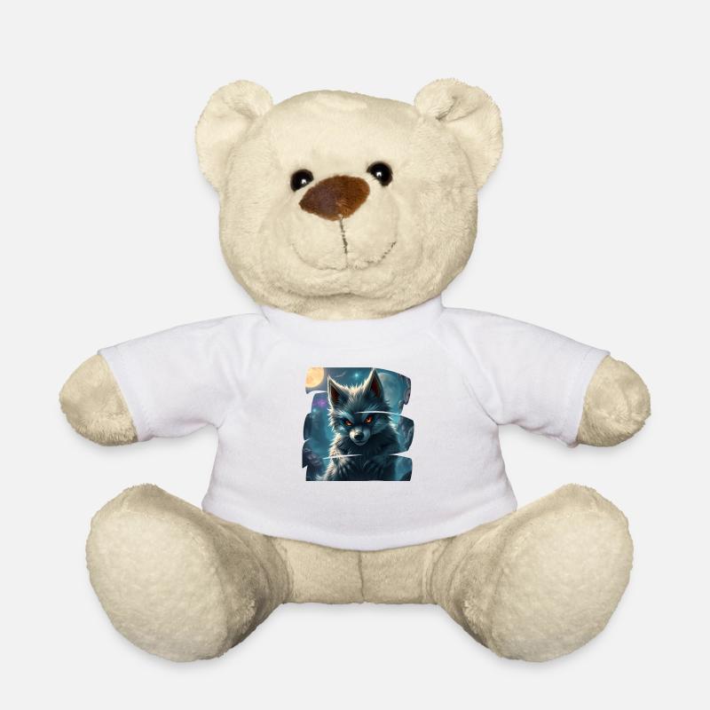 Monster 6 - Teddy - Weiß