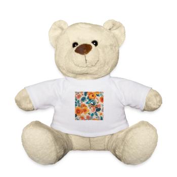 Blumen - Teddy - Weiß - Vorne