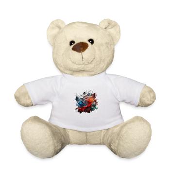 Colours - Teddy Bear - white - Front