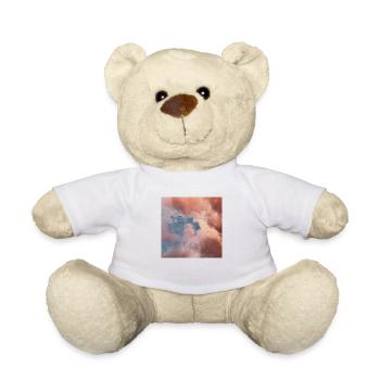 Papierflugzeug in einer ästhetischen Abbildung. - Teddy - Weiß - Vorne