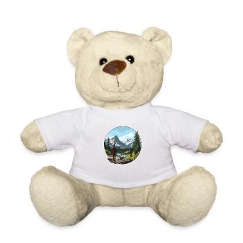 La nature à l’état pur : votre aventure en montagne vous attend ! - Nounours - blanc - Devant