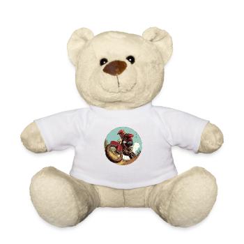 Vivez l’action et l’aventure sur deux roues - Nounours - blanc - Devant