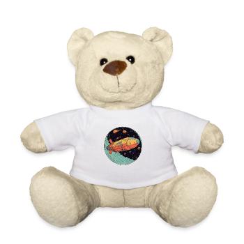 Galactic Adventures: Exploring Space - Teddy Bear - white - Front