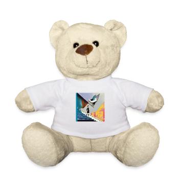 De passage - Nounours - blanc - Devant