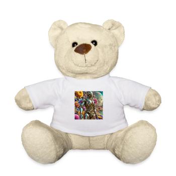 Hippieroboter - Teddy - Weiß - Vorne