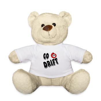 Voiture - Nounours - blanc - Devant