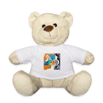 Schon leer? - Teddy - Weiß - Vorne