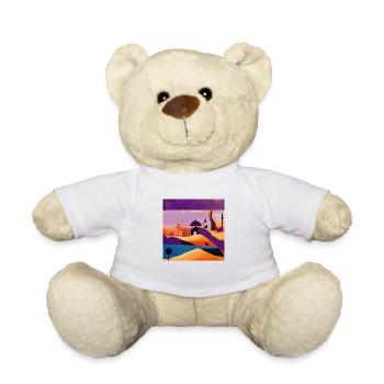 Desert Life - Teddy Bear - white - Front