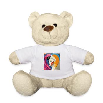 Tearing apart - Teddy Bear - white - Front