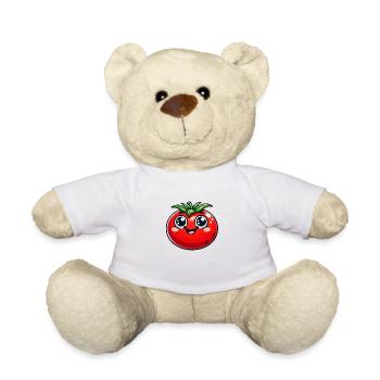Tomato - Teddy Bear - white - Front