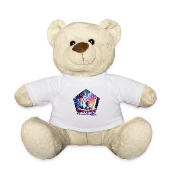 Gaming MumEmblem Schriftzug - Teddy - Weiß - Vorne