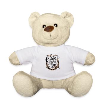 Cavalière Est Fière De L'être Cadeau Cheval Poney - Nounours - blanc - Devant
